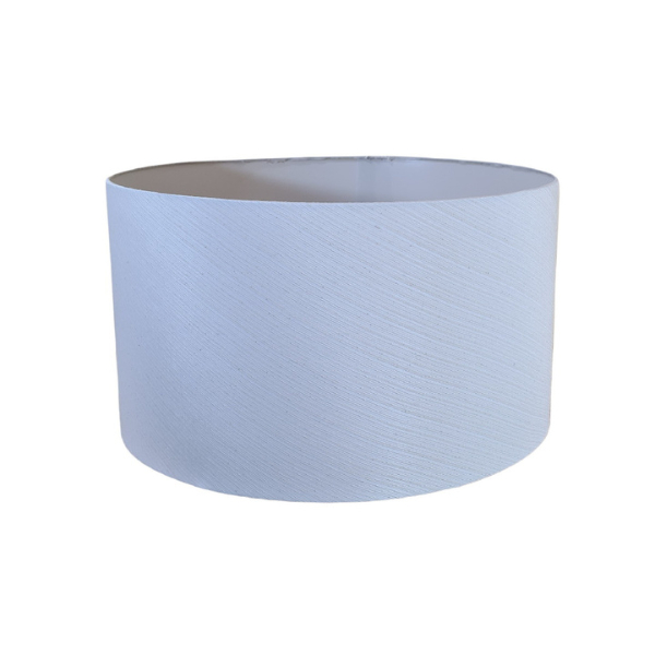 Cúpula de Abajur luminária teto chão tecido 30x30x20 cm Cor Azul claro