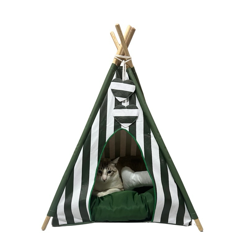 CABANA TOCA TENDA KUCING CASA CASINHA PET CAMA DE LUXO MATERIAL IMPERMEÁVEL TAMANHO M PARA GATO E CACHORRO