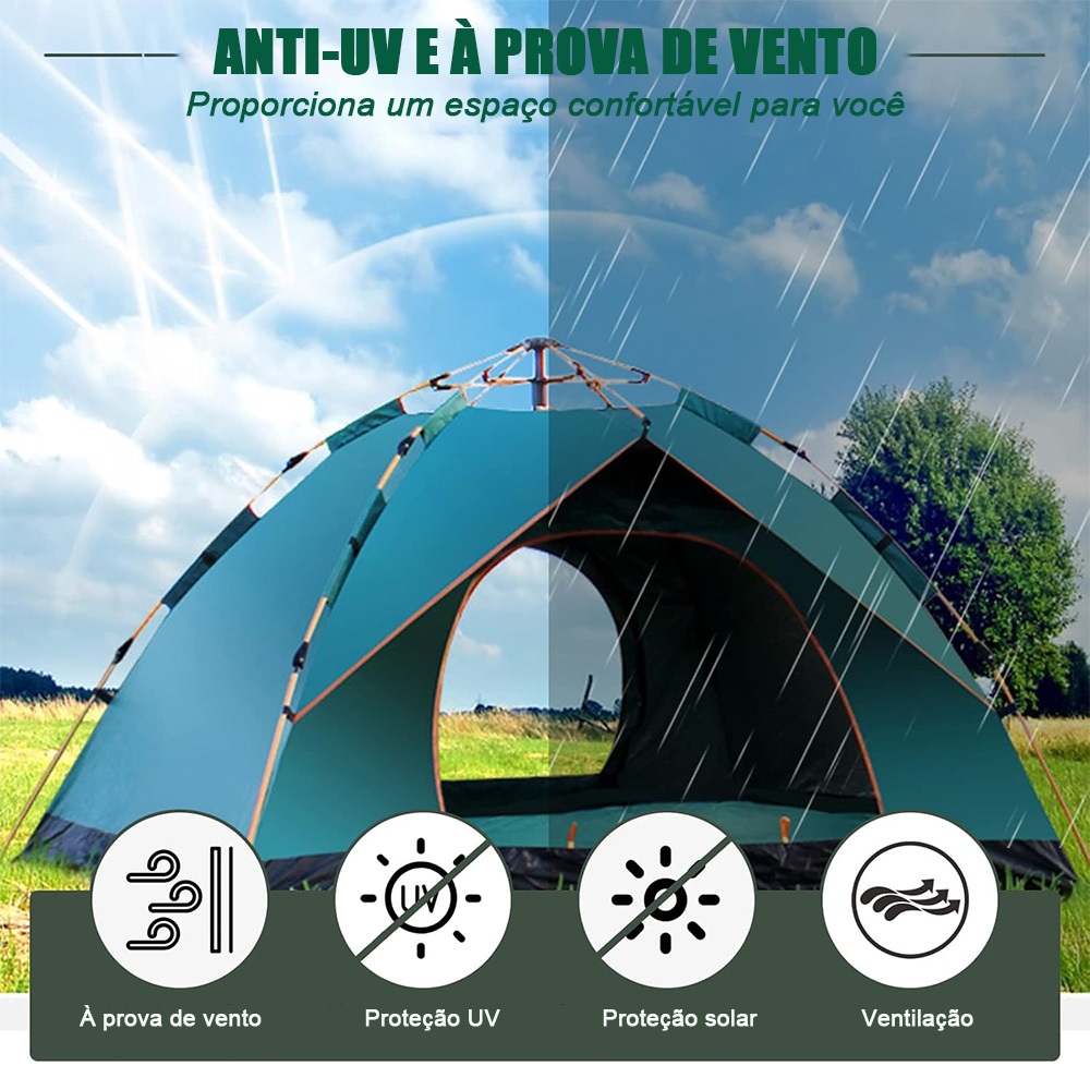 Barraca Camping Acampamento 15 estilos (você pode escolher seu estilo favorito através das fotos) em Oferta na Shopee