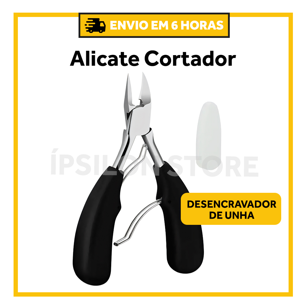 Grande Alicate Cortador de Unhas / Manicure Pedicure Desencravador de Unha Grossa Encravada1