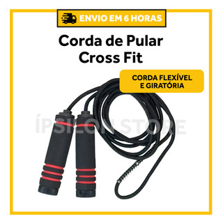 Corda De Pular Crossfit Mb Fit Jump Rope Pula Corda Treino