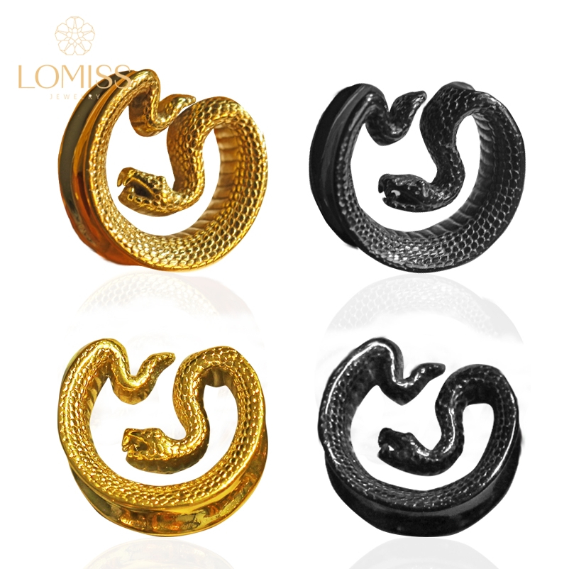 Cobra Alargador Aço Cirúrgico/Cobra 8/10/12/14/16mm em Oferta na Shopee