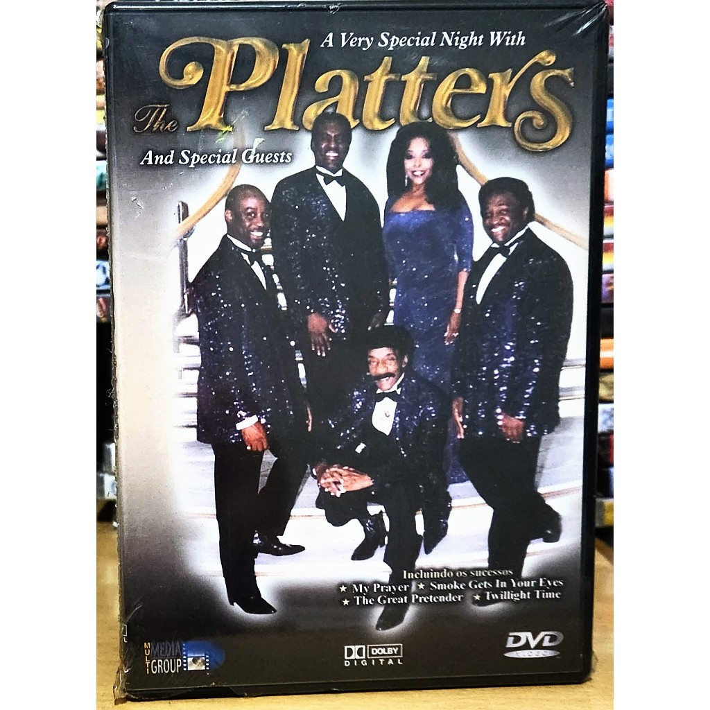DVD A Very Special Night With The Platters And Special Guests (Original Lacrado)