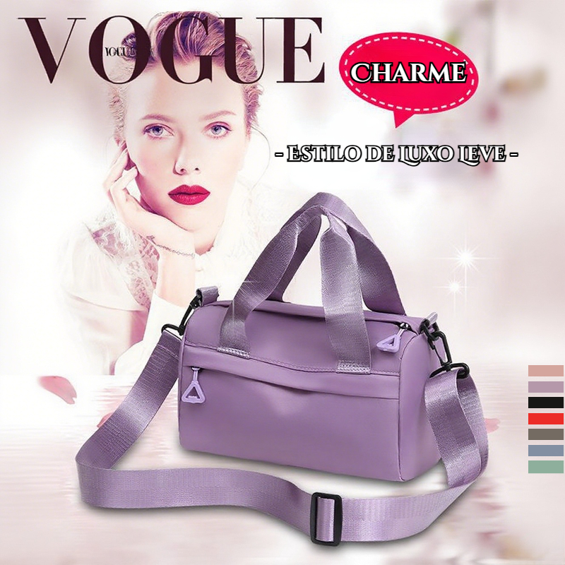 Bolsa Feminina Crossbody Transversal Pequena Necessaire Tecido Impermeável em Oferta na Shopee