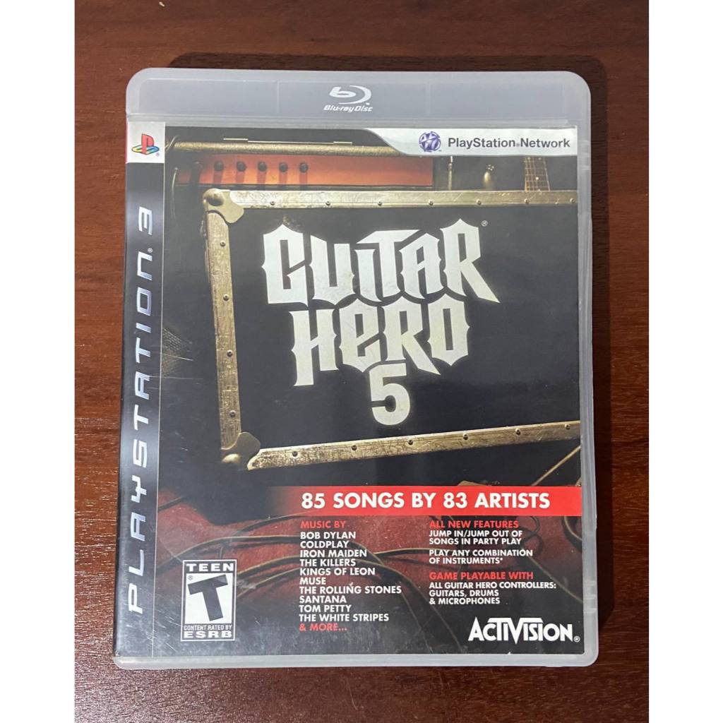 Jogo de PS3 - Guitar Hero 5 - original