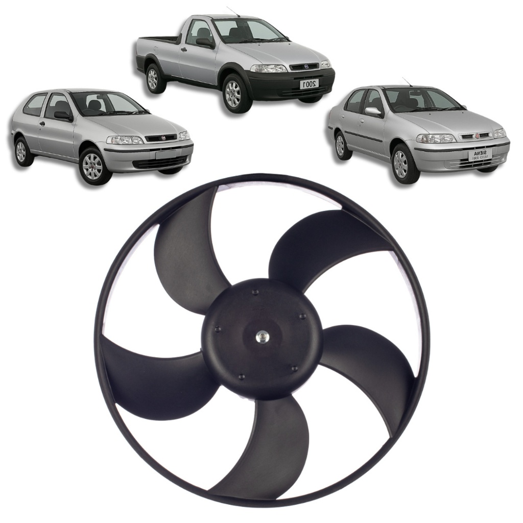 ELETROVENTILADOR/VENTOINHA FIAT PALIO SIENA STRADA 1.0/1.5 1996/2001