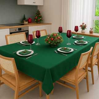 Toalha Mesa Natal Ceia Natalina Jantar - Feita Em Tecido Oxford Cores Lindas em Oferta na Shopee