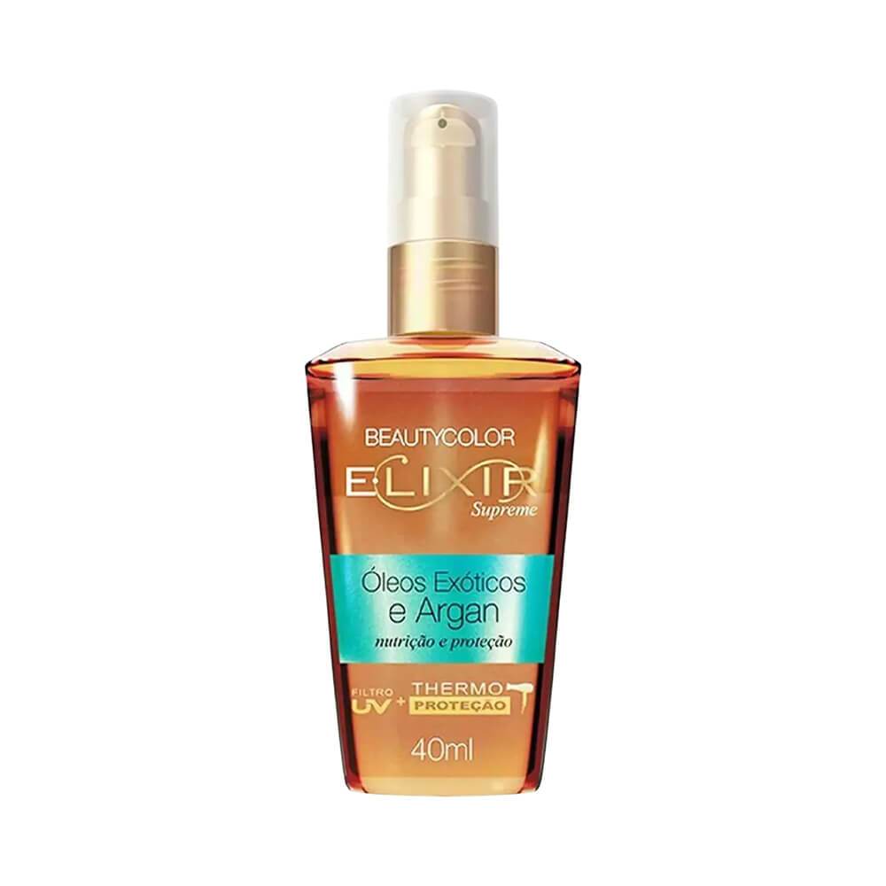 Elixir Capilar Beauty Color Óleos Exóticos e Argan 40ml em Oferta na Shopee