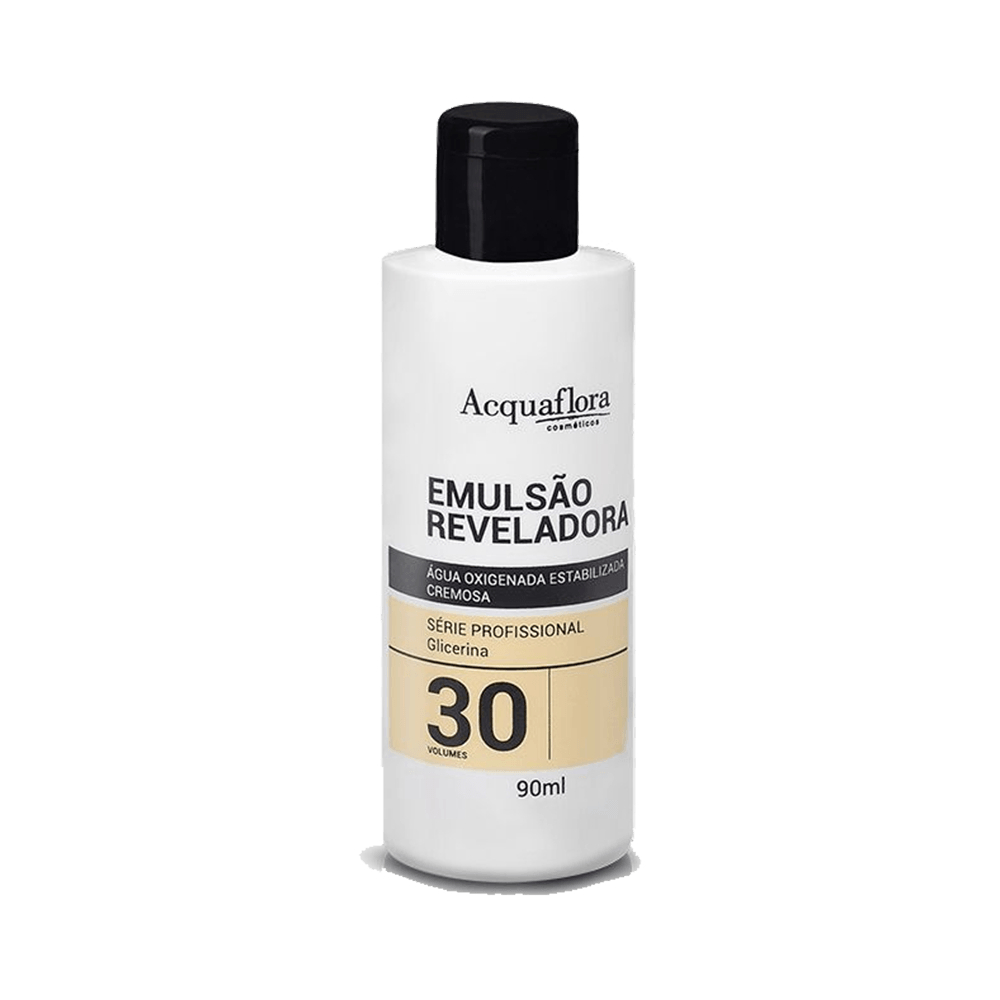 Água Oxigenada Acquaflora 30 Volumes 90ml em Oferta na Shopee