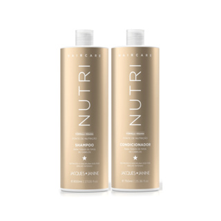Kit Jacques Janine Hair Care Nutri Shampoo 800ml + Condicionador 750ml em Oferta na Shopee