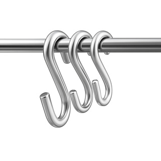 Gancho Organizador Tipo S 50 Peças Conjunto Multiuso Em Aço Utensílios Medidas em Oferta na Shopee