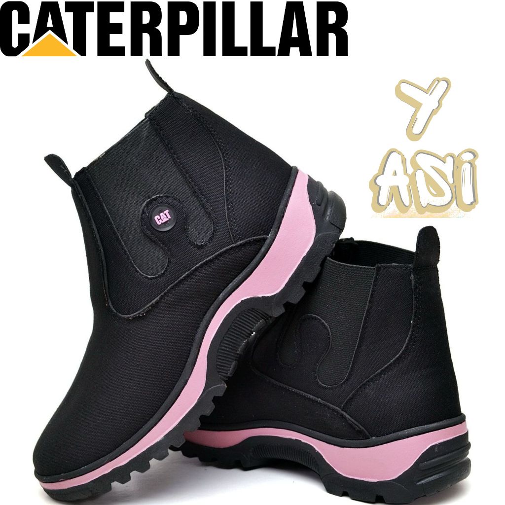 Bota Caterpillar Botina Texana Feminina Calce Facil Rodeio
