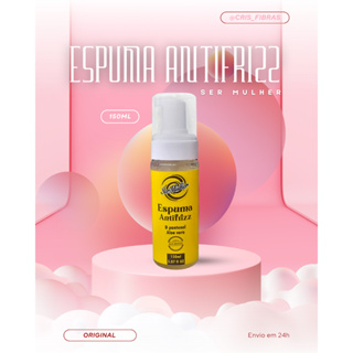 Espuma Anti Frizz para Fibras – Linha Ser Mulher em Oferta na Shopee