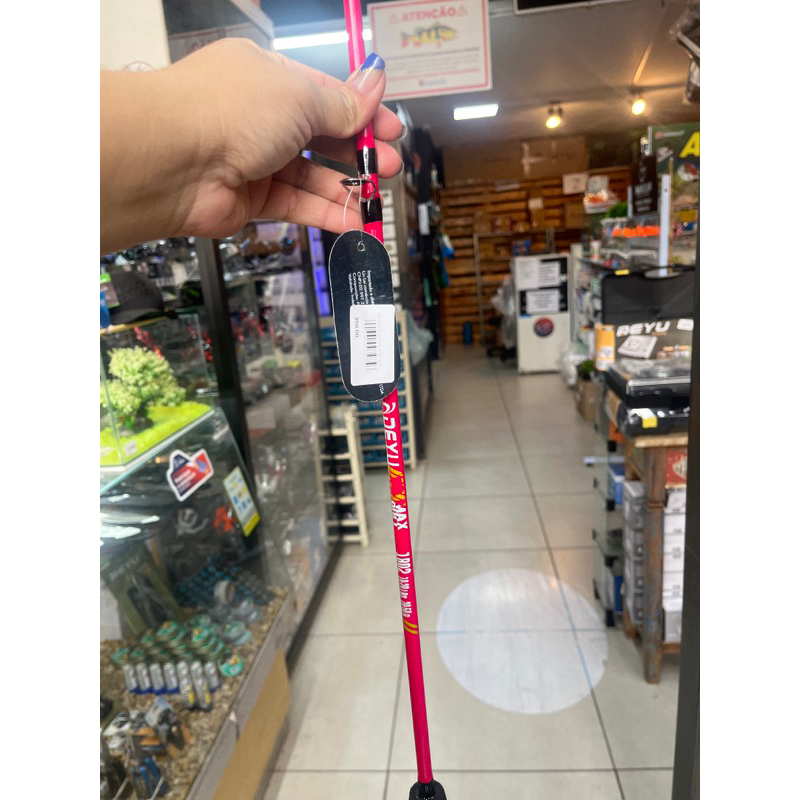 Vara Para Carretilha Max Bull 1,80m