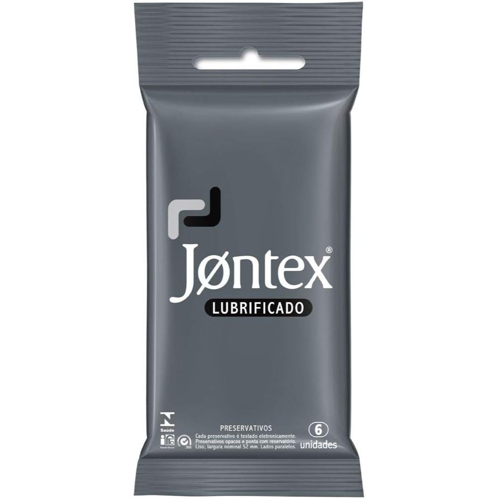 Preservativo Jontex Lubrificado com 3 Unidades