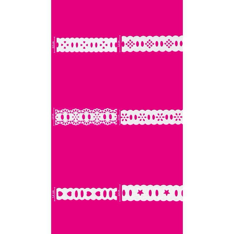 Passa fita e Bordados Marilda- 10mt