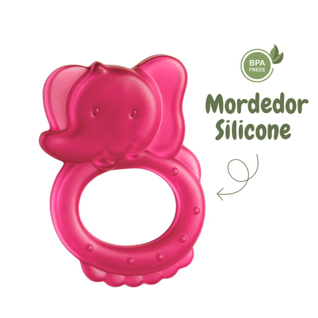 Mordedor Massageador para Bebê Cuidado com a Gengiva