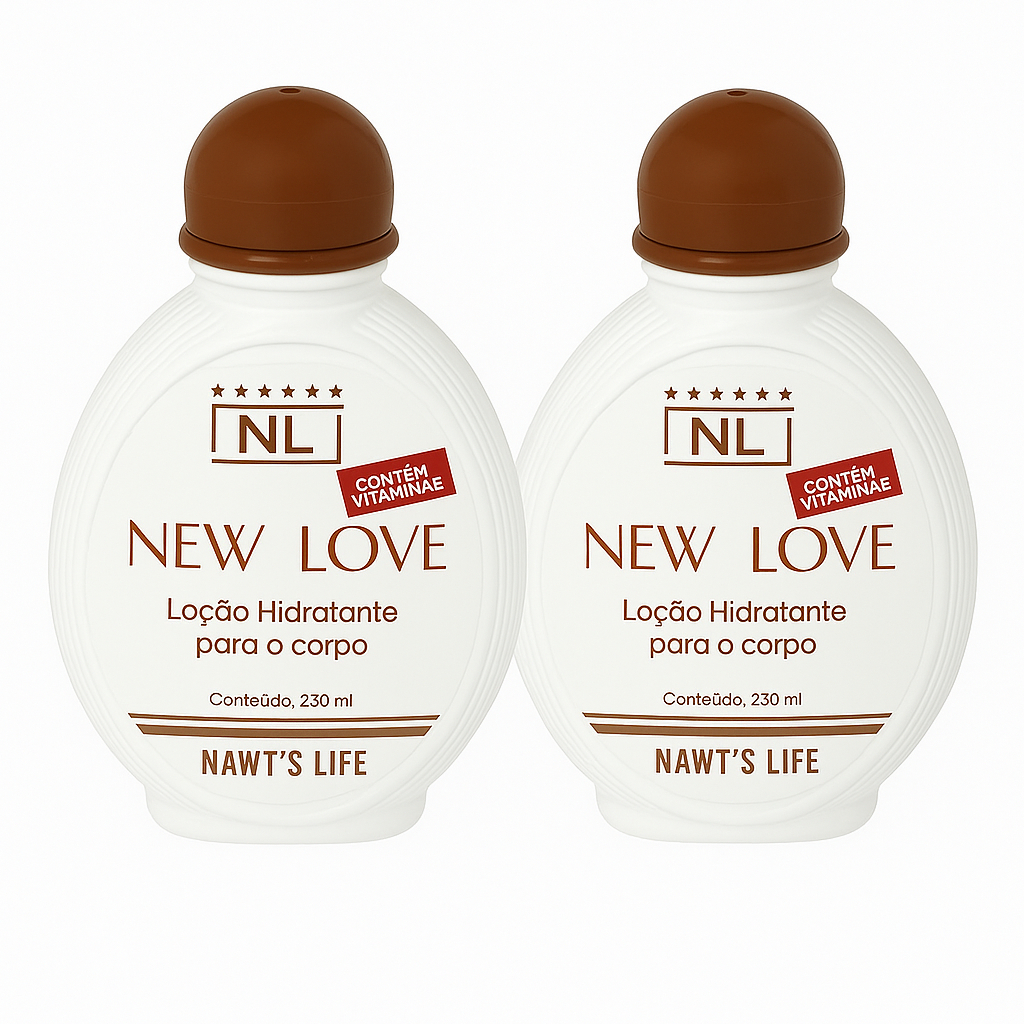 Combo 2 Loções Hidratantes Love Nawt’s Life – 230ml Cada em Oferta na Shopee