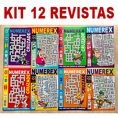 12 numerex sem repetição revista passatempo revistinha passa-tempo