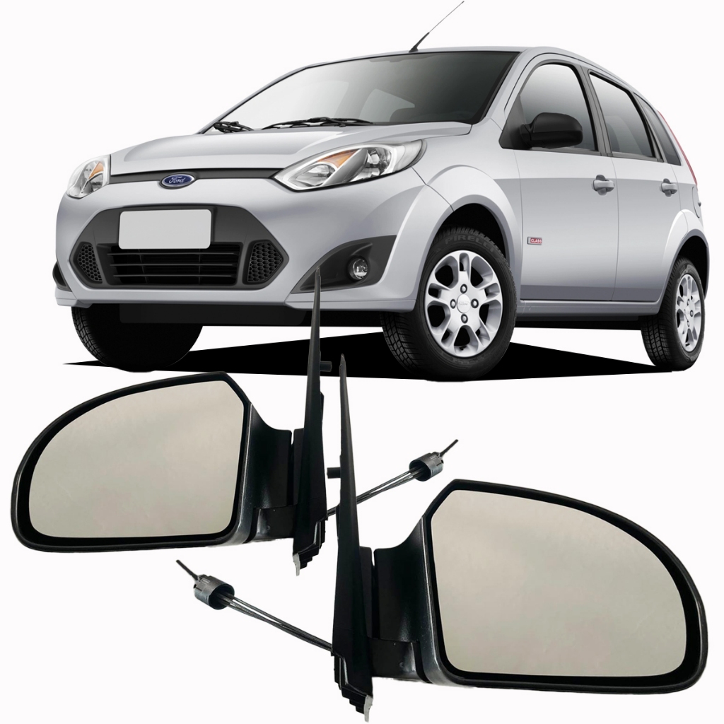Par Retrovisor Ford Fiesta 2002 2010 2011 2012 2013 2014 com Controle