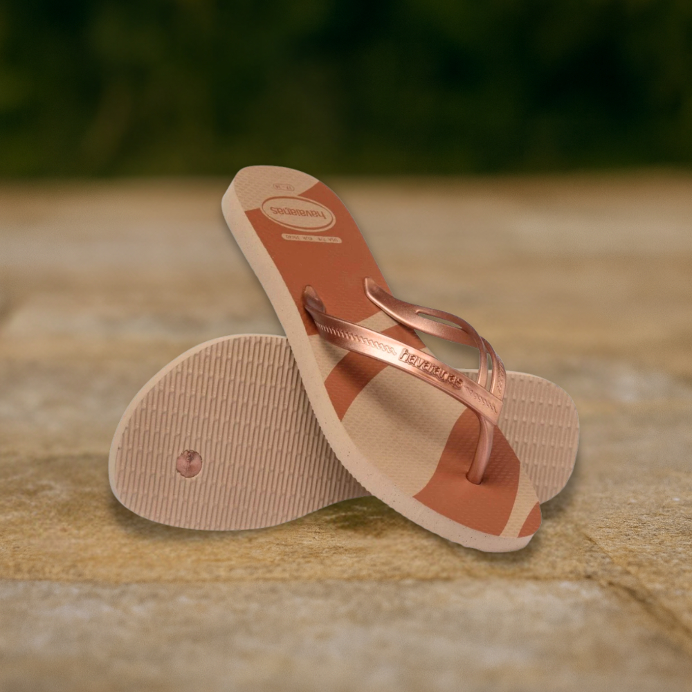 Chinelo Havaianas Elegance Print Feminino Estampado Leve Confortável Praia Piscina Casual