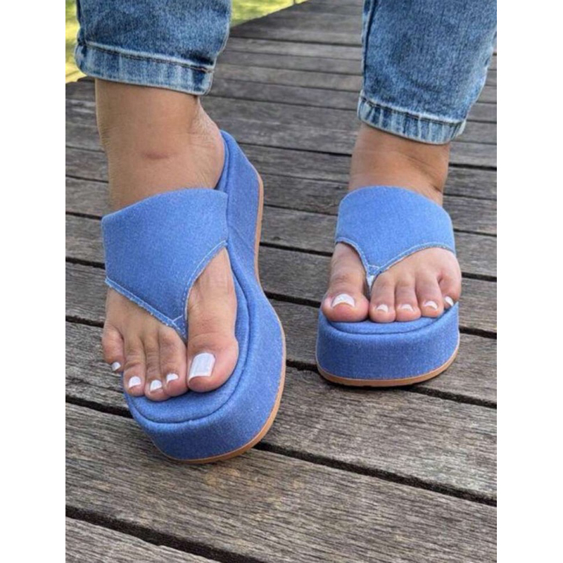 Sandalia FemininaFlat Asa Delta Confort Tamanco Plataforma em Oferta na Shopee