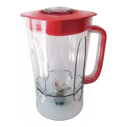 Copo Liquidificador Philco Plq1400 Acrilico Vermelho Original Outlet