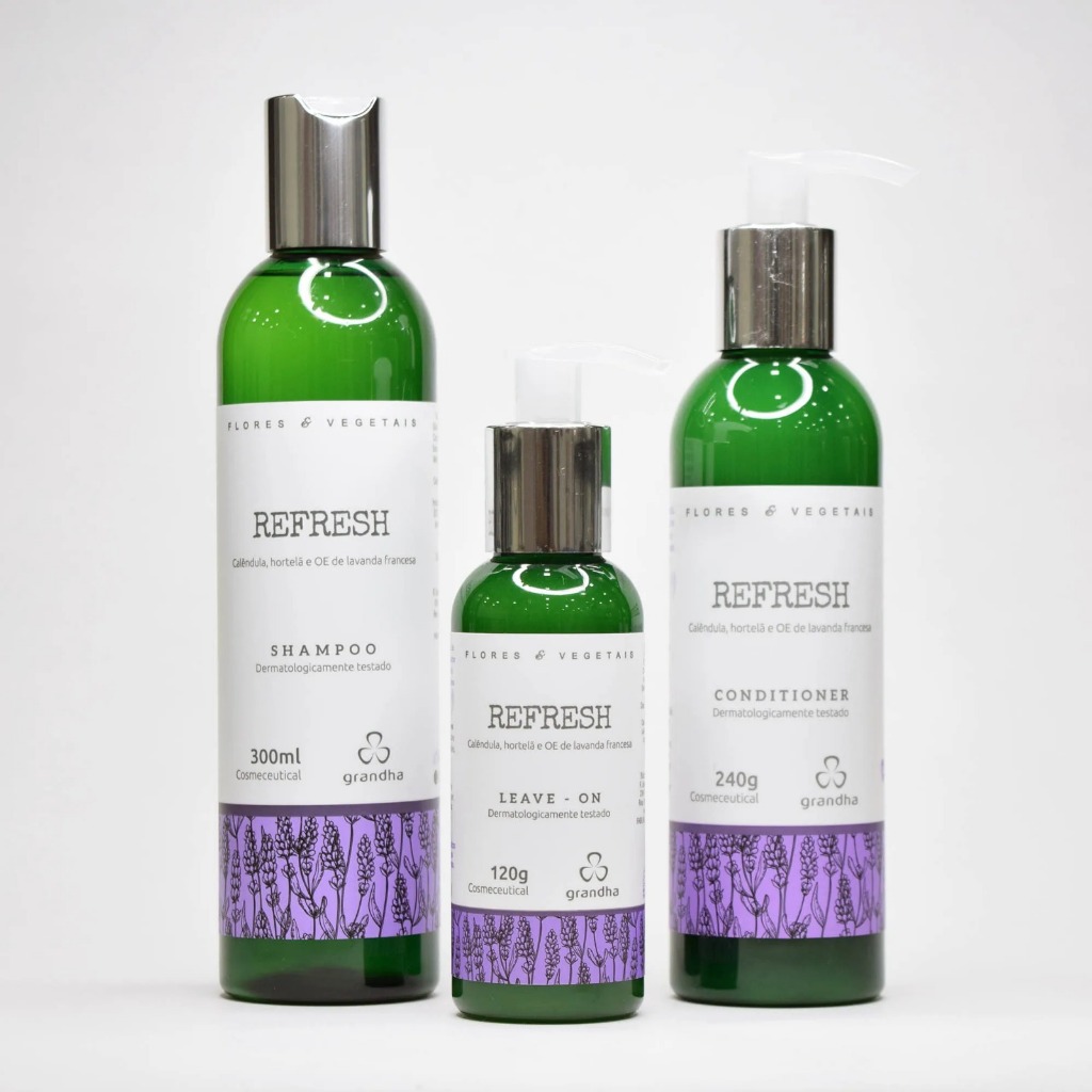 Kit Refresh Flores & Vegetais Grandha