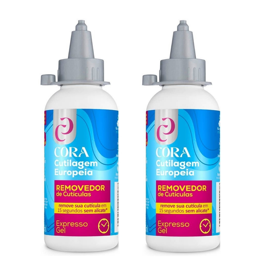 2 Kinq Removedor de Cutículas Gel Expresso Aplicador 100ml - CORA em Oferta na Shopee