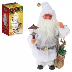 Boneco Papai Noel Peace Musical 27cm Natal - Art Christmas