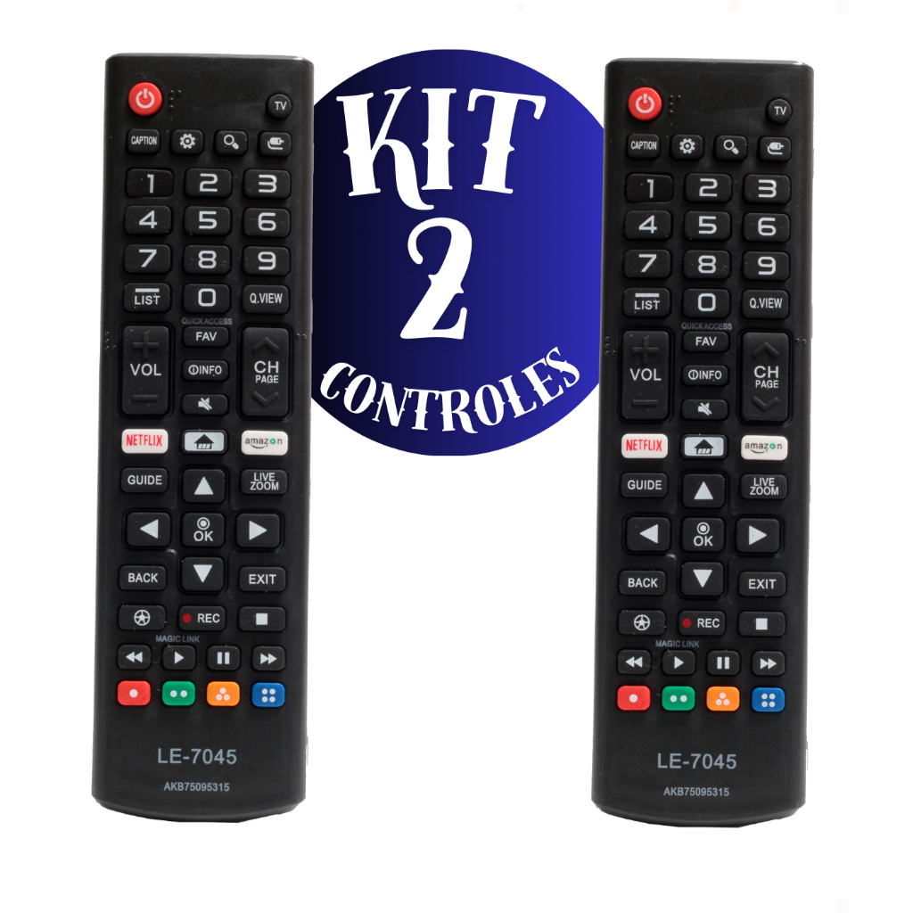 Controle Remoto Compatível Para Smart Tv lg em Oferta na Shopee