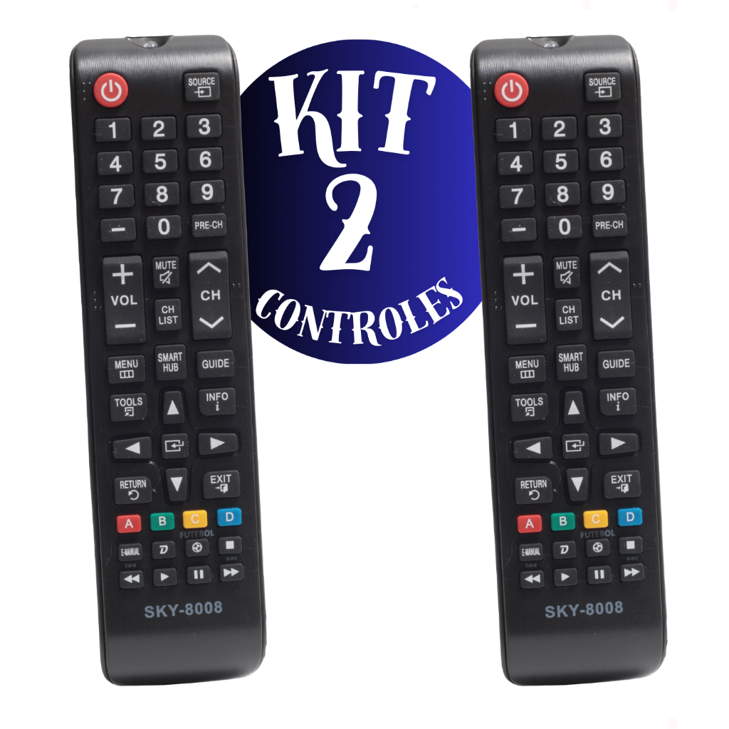 Controle Remoto Compatível TV Samsung Smart TV