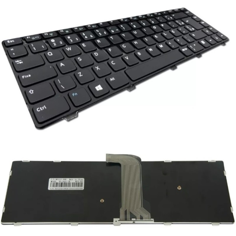 Teclado Para Dell Latitude 3440 V137225ar1 90.4wt07.s1b Br