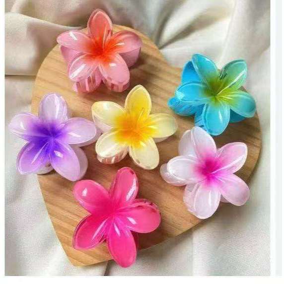 Kits 12/24/36/48 Peças Grampos piranha 8Cm De Cabelo Flor De Feriado XL6271