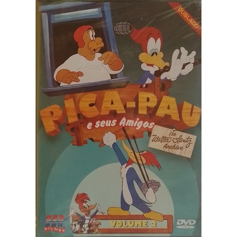 DVD Pica-Pau e Seus Amigos Volume 2