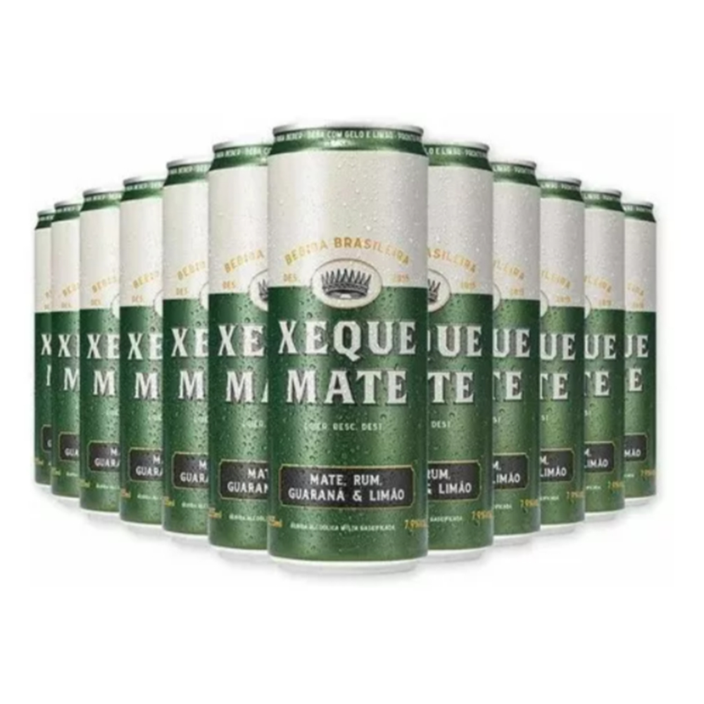 BEBIDA MISTA XEQUE MATE 355ML 12 UNIDADES em Oferta na Shopee