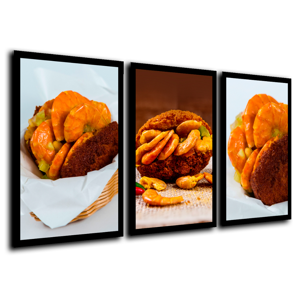 Quadros Decorativos Acarajé Comida Nordestina Restaurante Cozinha