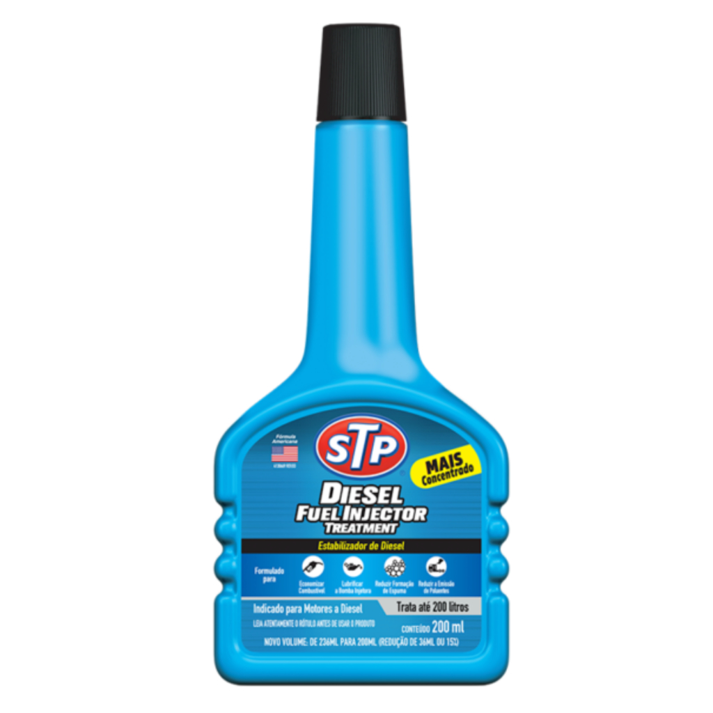 Aditivos Motor Diesel Stp Tratamento Limpeza Injetores 200 Ml Economia Combustivel Lubrifica Bomba Reduz emissão