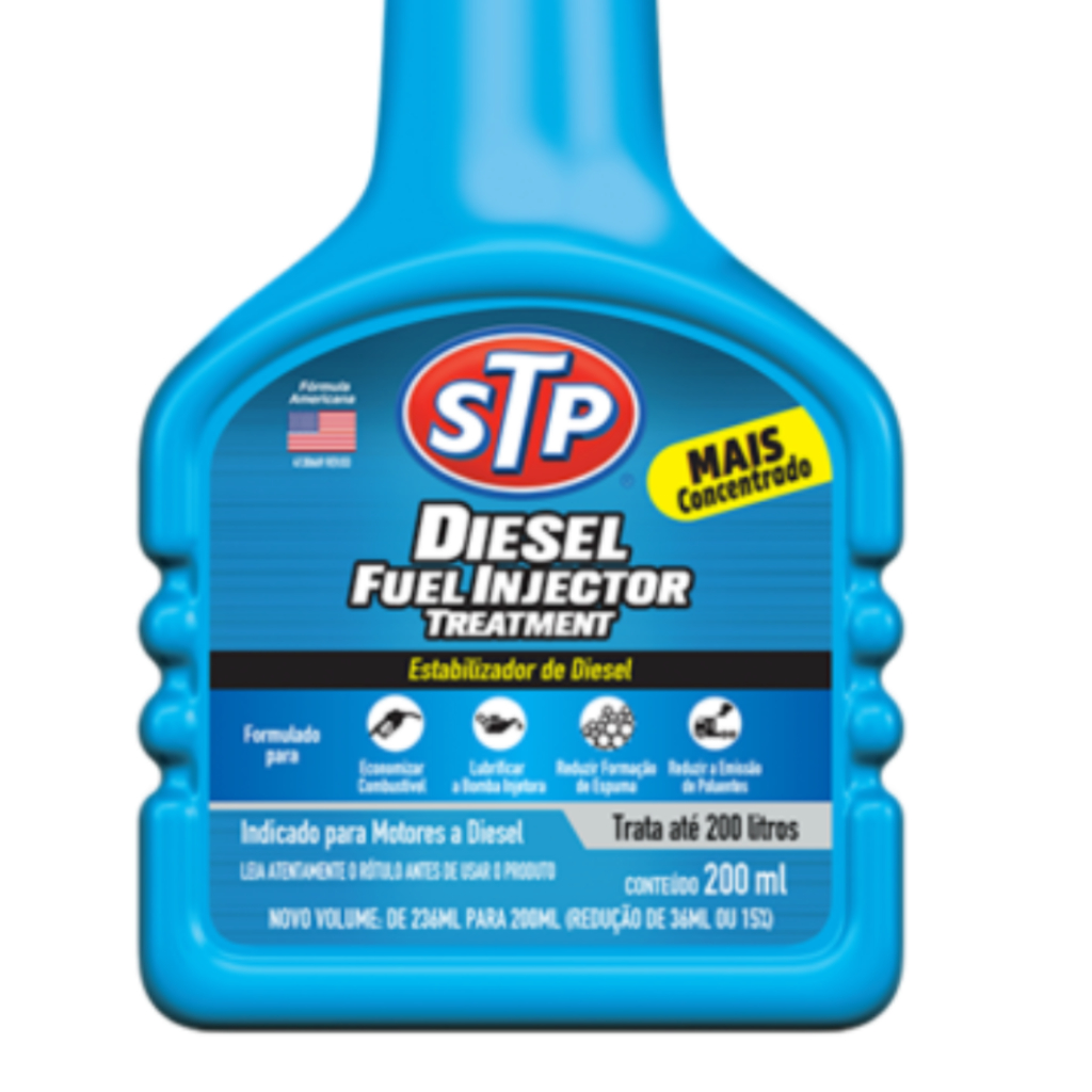 Aditivos Motor Diesel Stp Tratamento Limpeza Injetores 200 Ml Economia Combustivel Lubrifica Bomba Reduz emissão — imagem 2 de 2