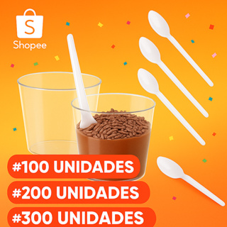 KIT COPINHO 25 ML BRIGADEIRO ACRÍLICO +  MINI COLHER Festa Aniversário Doces em Oferta na Shopee