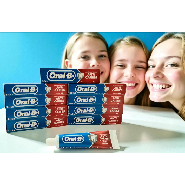 Super Kit Econômico 12 Unid. Oral-B 70g – Leve Mais e Gaste Menos