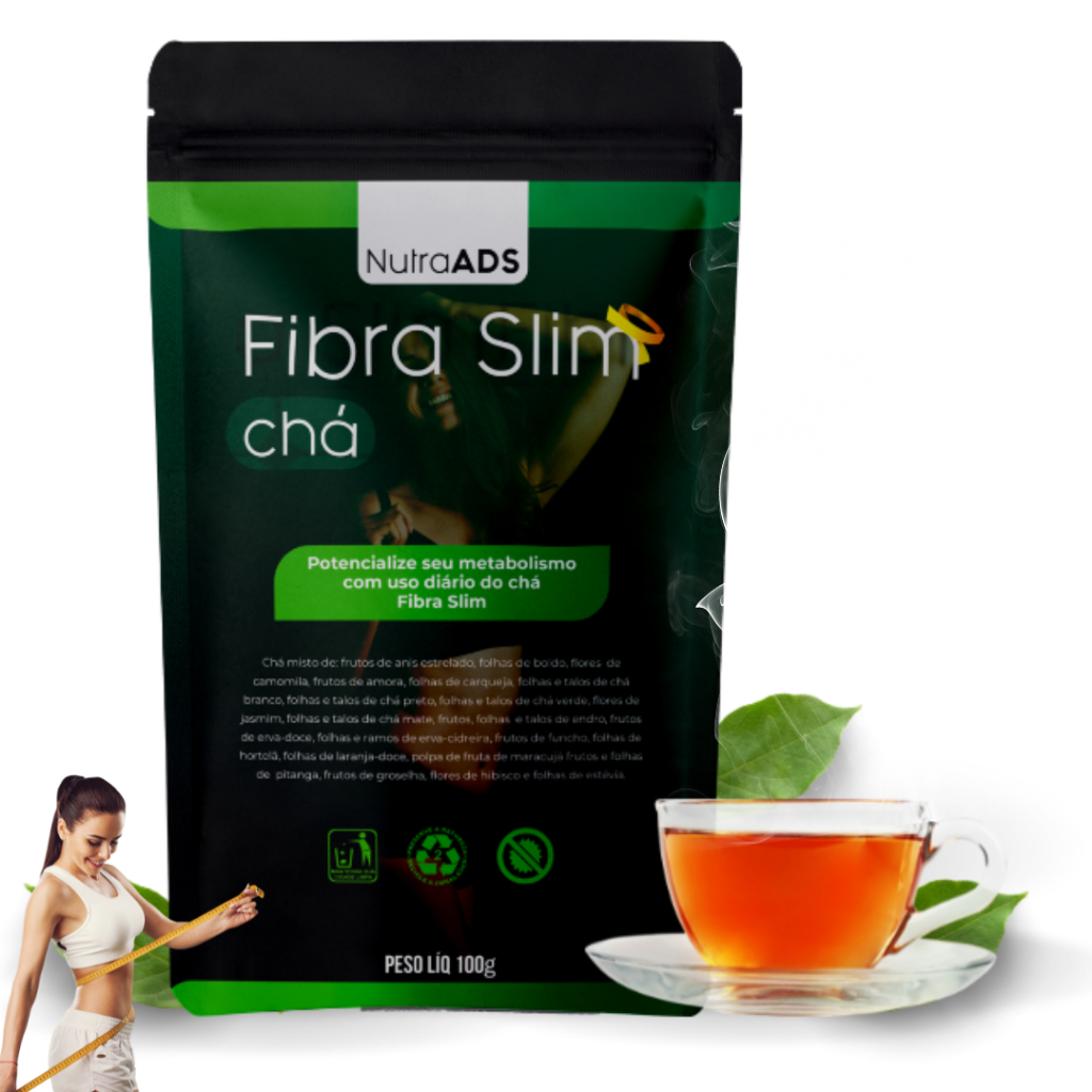 Kit 02 Chás Desinchá Detox Sabores Original Fibra Slim Chá