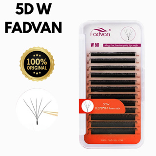 Cílios Fadvan W5D W 5d (volume egípcio) Curvatura D para Extensão de Cílios Alongamento Fio a Fio em Oferta na Shopee