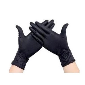 UNIGLOVES - KIT Com 10, 20 ou 30 - Luvas de Procedimento Nitrílica Black Sem Pó - Com Anvisa