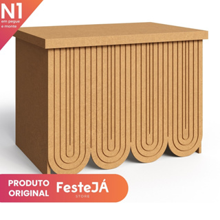 Mesa Arco Iris Babado Fake MDF Decoração Festa Decorativo Aniversário Evento Pegue e Monte em Oferta na Shopee
