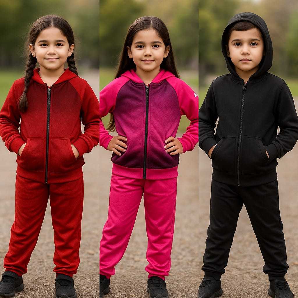 Conjunto de Frio Infantil Calça+Blusa Moletom Menino/Menina