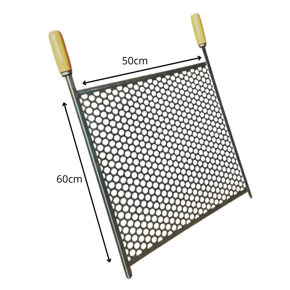 Grelha para churrasqueira churrasco 50 (larg) x60 (comp)