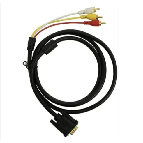 Cabo VGA X RCA - 1,5 Metros
