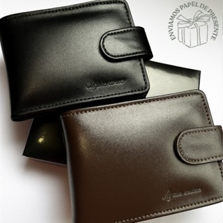 Carteira Masculina Couro 100% legitimo Premium Porta Cartões Com Fecho Completo CNH RG Cédulas em Oferta na Shopee