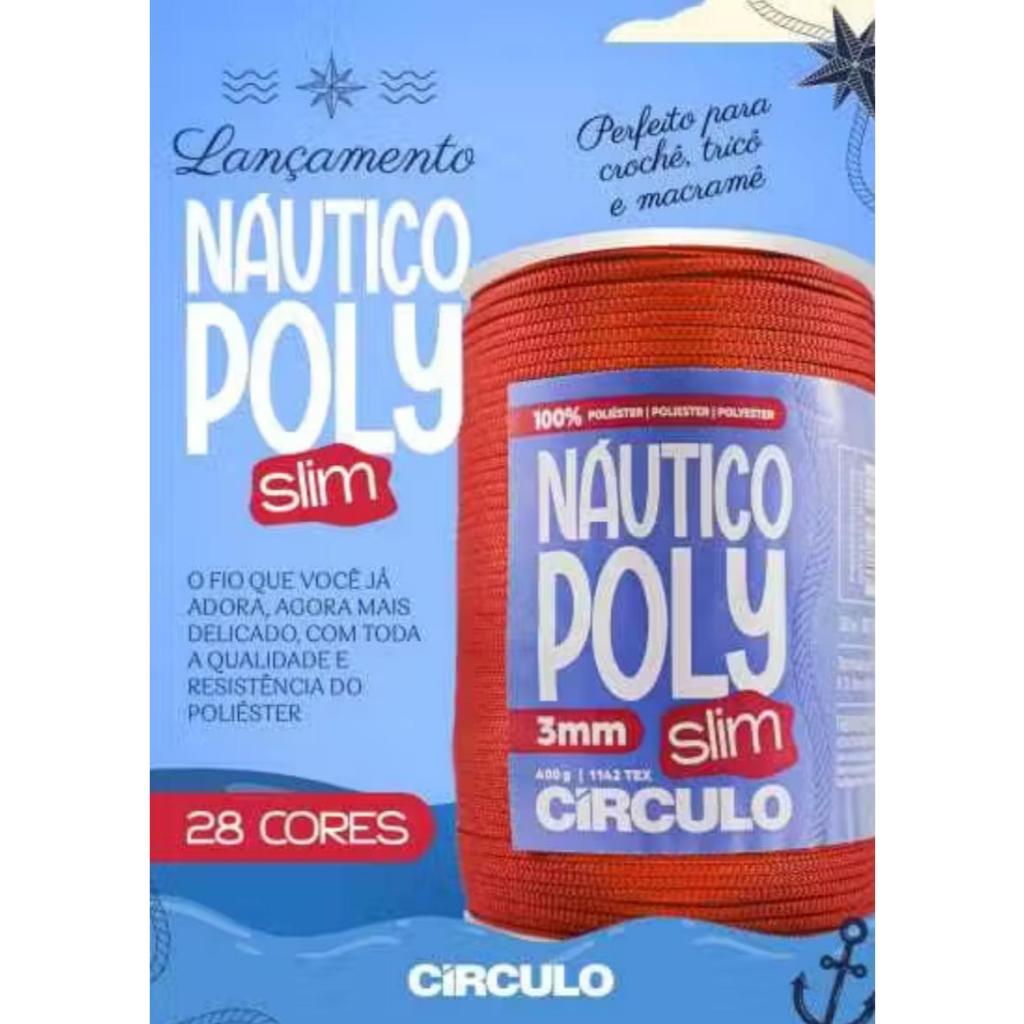 Fio Náutico Poly Slim 3mm 400g TEX 1440 278 metros